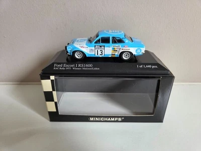 Minichamps 1/43 Ford Escort I RS1600 Makinen/Liddon - Winner RAC Rally 1973 - Immagine 1 di 4