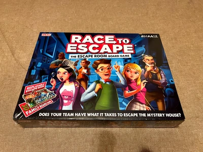 RACE TO ESCAPE – THE ESCAPE ROOM BOARD GAME – BRAND NEW & SEALED - Image 1 of 2