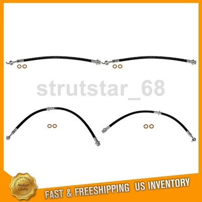 4 mangueras de freno delanteras traseras para INFINITI Q50 3,7 L 3,0 L 2,0 L 3,5 L Foto 1 de 4