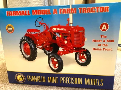 1946 McCormick Farmall Model A Farm Tractor, Die-cast,   1:12 scale  w/COA - Image 1 of 4