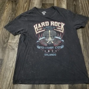 Hard Rock Cafe World Guitar Tour T-Shirt Größe Large Hard Rock Gitarre Orlando - Bild 1 von 12