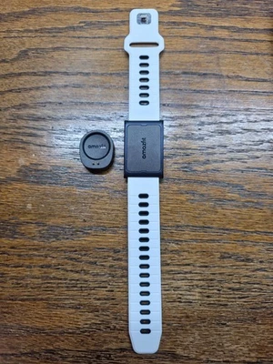 Amazfit Helio Strap Fitness Tracker with White Wristband (Black) - Image 1 of 3