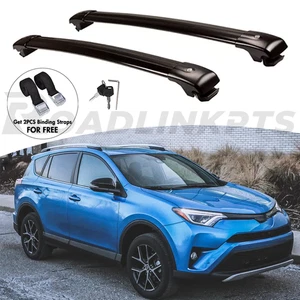 2PCS Crossbar Fit for Toyota RAV4 2016-2018 Cross Bar Cargo Carrier Lockable - Picture 1 of 14