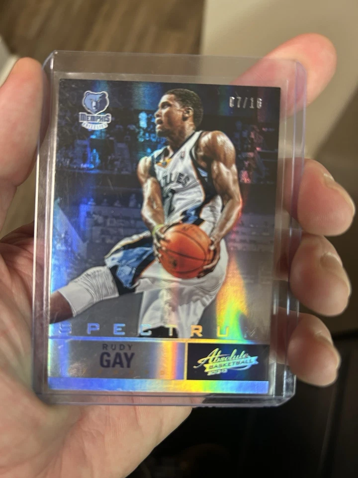 Panini Absolute Rudy Gay Spectrum 2012-13/10 🔥 Memphis Grizzlies Foto 1 de 2