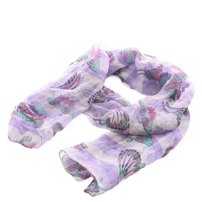 Salvatore Ferragamo украл бабочка в полоску шелк фиолетовый /An2 Oh женщины - Изображение 1 из 4