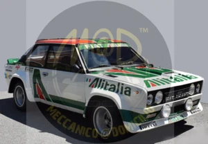Complete Sticker Kit FIAT 131 Abarth ALITALIA Livery Kit Adesivi Completi Livrea - Imagen 1 de 5