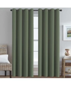 H.VERSAILTEX Blackout Curtains Thermal Insulated Window Treatment Panels Room... - Picture 1 of 6