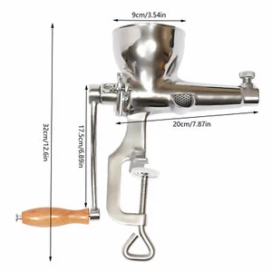 Hand Press Wheat Grass Fruit Juicing Extractor Manual Wheatgrass Juicer US - Picture 1 of 19