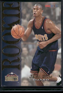Jalen Rose 1994-95 Hoops Schick NBA Rookies #NNO Denver Nuggets - Picture 1 of 2