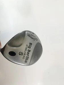 CALLAWAY BIG BERTHA STEELHEAD FAIRWAY 5 WOOD GRAPHITE REGULAR - Picture 1 of 9
