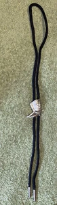 Western Bolo Tie - Pair of Cowboy Boots  - Picture 1 of 7