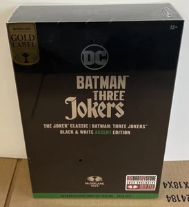 NEW McFarlane DC Batman Three Jokers B&W Accent 2023 BigBadToyStore Exclusive - Picture 1 of 7