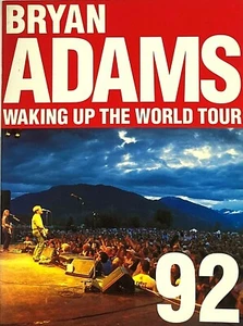 Libro de gira Bryan Adams "1992 Waking Up The World Tour" Japón 20 páginas 11,8 X 9,4"" - Imagen 1 de 9