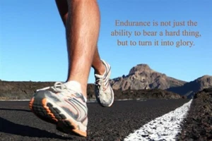 MARATHON Inspiration Poster 20x30 AUSDAUERSPORT Straßenlauf - Bild 1 von 1