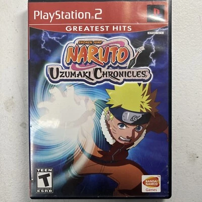 Naruto: Uzumaki Chronicles (Sony PlayStation 2, 2006) PS2 No Manual  - TESTED - Image 1 of 4