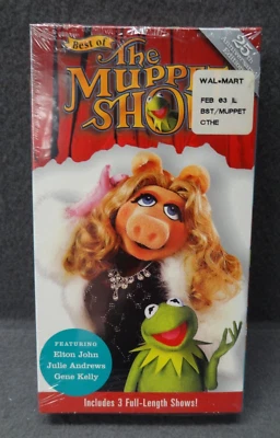 NEW Best of The Muppet Show VHS Cassette Tape Elton John Julie Andrew Gene Kelly - Image 1 of 4