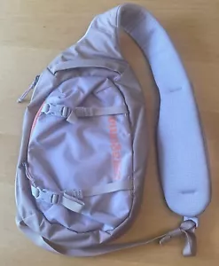Patagonia Atom 8L Sling Snap Cross Body Backpack - RARE COLORS! Beige, Peach - Picture 1 of 10