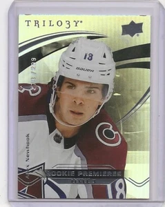 2021-22 Upper Deck Extended Alex Newhook Trilogy Premieres Insert Card /299 - Picture 1 of 2