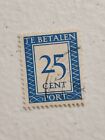 Foreign Stamp 25c Te Betalen Used - #7153