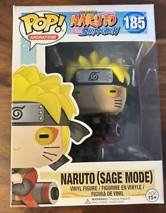 Pop Funko #185 Naruto Shippuden Naruto (Modo Sabio (Pegatina Pierrot) Error - Imagen 1 de 9