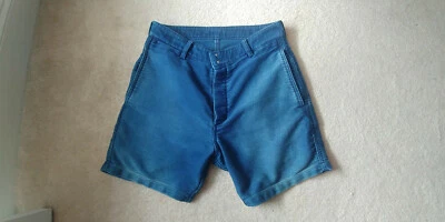Visvim Pastoral Shorts (DMGD Moleskin) Blue 0 XS 2014 UWOT 100% Authentic FIL  - Image 1 of 4
