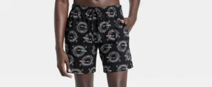 Lot Of 5- Men s David Bowie Pink Floyd Pajama Shorts - Black Small - Picture 1 of 3