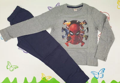 Schlafanzug Pyjama Spiderman Größe 110/116 122/128 134/140