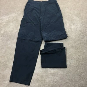 Vintage Lee Latzhose Hose Herren 30X32 blau Zip Off To Shorts Wandern Outdoor - Bild 1 von 16