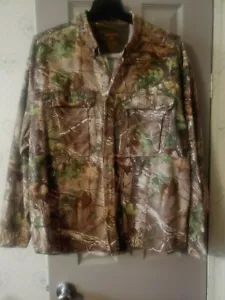 Game Winner Men's Button Up Long Sleeve Realtree Xtra Green Camouflage Shirt 3X - Picture 1 of 9