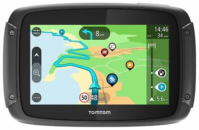  TomTom Rider 500 Motorrad-Navi Europa 49 Länder WIFI LIFETIME TRAFIC NEU OVP - Bild 1 von 4