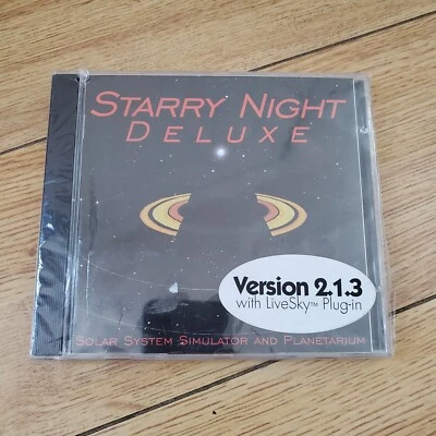 RARE SEALED Starry Night Deluxe (SIENNA SOFTWARE) Ver 2.1.3 with LiveSky MAC OS - Image 1 of 4