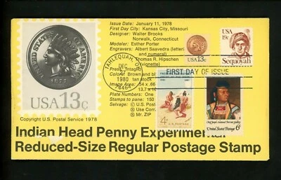 Ranto Cachet US FDC #1859 on 1734 w/ 1364 1187 Sequoyah Native American 1980 - Image 1 of 2