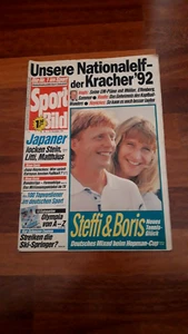 SPORT BILD DECEMBER 1991 BORIS & STEFFI GERMANY'S HIGHEST EARNERS, VOGTS/GERMANY - Picture 1 of 15
