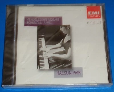 Haesun Paik MENDELSSOHN/MOZART/SCHUMANN/RAVEL - EMI CD SEALED - Image 1 of 2