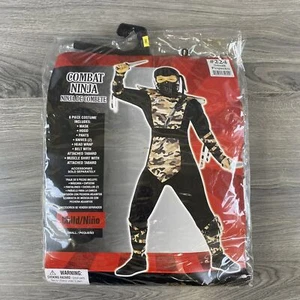 Combat Ninja 8PCS Halloween Dress Up Costume Child Small Cosplay - Picture 1 of 7