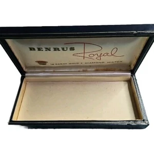 Vintage Sammlerstück Benrus Royal leere Uhrenbox - Bild 1 von 8