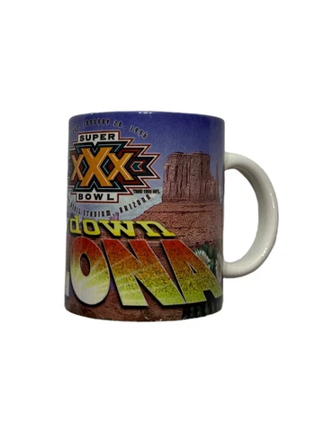 NFL Super Bowl XXX (30) Collectors Mug Dallas Cowboys Pittsburgh Steelers Cover