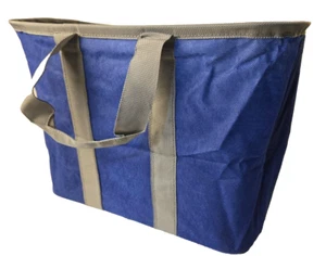 CleverMade EcoBasket Collapsible EcoFriendly Reusable Tote/Bag/Carryall 5 Gallon - Picture 1 of 13