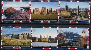 UN Scott #Geneva 659A-F, Singles 2018 Complete Set FVF MNH - Picture 1 of 1