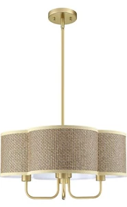 Doraimi Geometric Shade Base Gold Open Box Still New - Picture 1 of 4