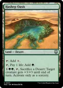 HASHEP OASIS X 4 N/M MODERN HORIZONS 3 COMMANDER MAGIC THE GATHERING - Picture 1 of 1