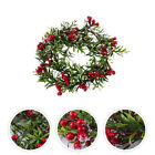 Christmas Cane Foam Red Fruit Fireplace Decoration Pip Berry Garland