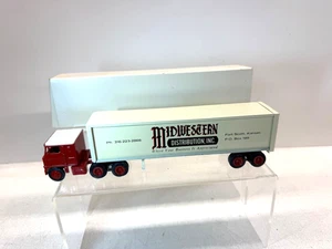 Winross Midwestern Distribution Inc. Kansas Semi Trailer 1/64 1976 W Box Vintage - Picture 1 of 9