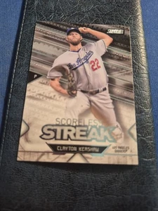 2017 Topps Scoreless Streak Clayton Kershaw #SS-CK - Picture 1 of 1
