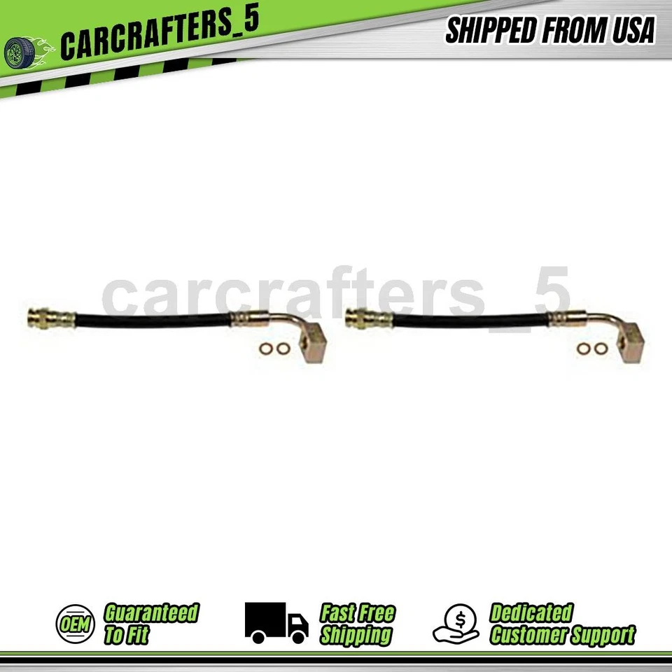 2 mangueras hidráulicas de freno exterior trasero para Ford Ranger 2011 2,3 L Foto 1 de 4