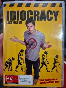 IDIOCRACY RARE DVD LUKE WILSON COMEDY MIKE JUDGE FILM MAYA RUDOLPH DAX SHEPARD - Picture 1 of 3