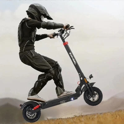 ZWHEEL 500W Elektroroller mit Straßenzulassung 600WH 40KM 10" Klappbar E-Scooter Bremse