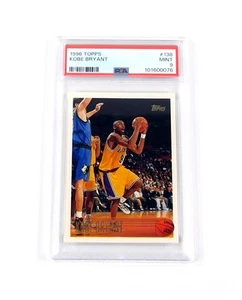 1996-97 Topps Kobe Bryant novato #138 Lakers PSA 9 - Imagen 1 de 2