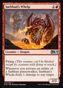 Sarkhan's Whelp: Magic 2019 Core Set - MTG NM - Picture 1 of 1