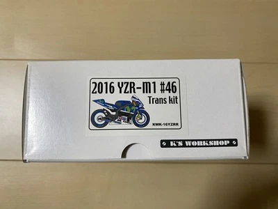 New Rare K's Workshop 1/12 2016 YZR-M1 #46 Early el Trans Kit Rossi Marquez - Image 1 of 2